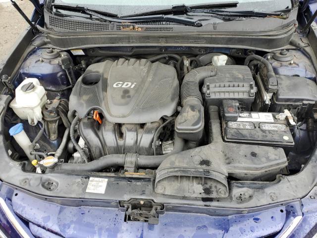 5NPEB4AC1BH242849 - 2011 HYUNDAI SONATA GLS BLUE photo 11