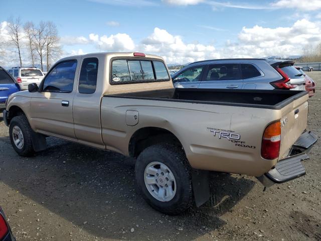 4TASN92N7XZ459857 - 1999 TOYOTA TACOMA XTRACAB PRERUNNER GOLD photo 2