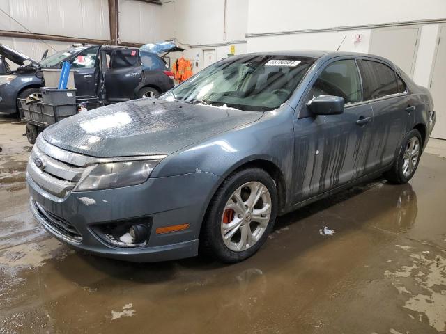 3FAHP0HA5CR271612 - 2012 FORD FUSION SE BLUE photo 1