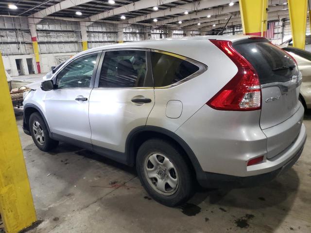 2HKRM4H35GH643751 - 2016 HONDA CR-V LX SILVER photo 2