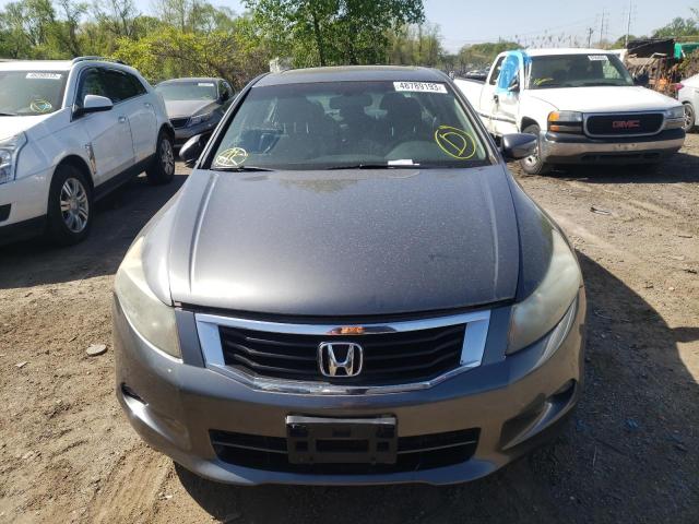 1HGCP36869A039529 - 2009 HONDA ACCORD EXL GRAY photo 5