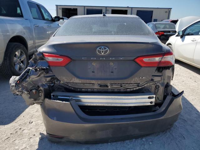 4T1B11HK6KU186829 - 2019 TOYOTA CAMRY L GRAY photo 6