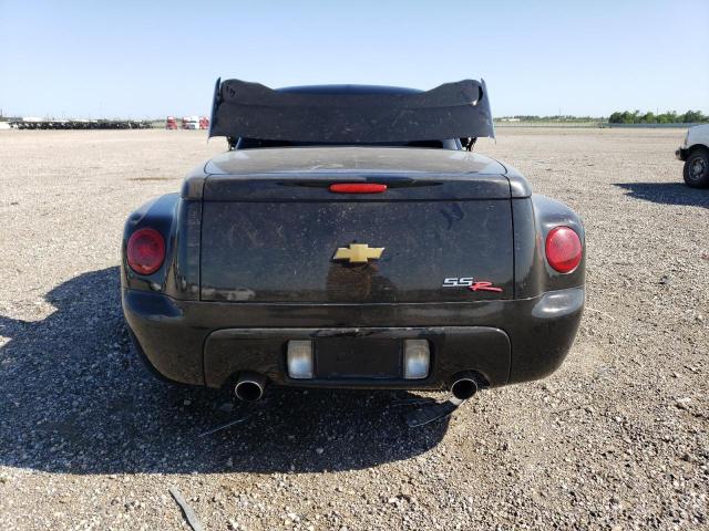 1GCES14P04B113972 - 2004 CHEVROLET SSR BLACK photo 6