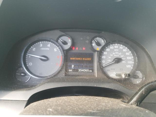 5TFRM5F18EX070336 - 2014 TOYOTA TUNDRA DOUBLE CAB SR/SR5 RED photo 9