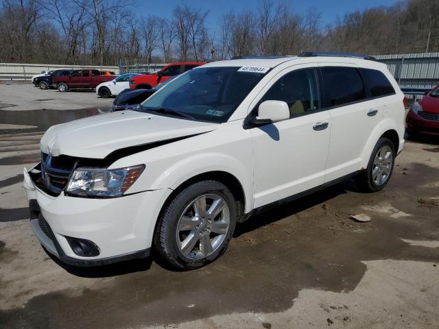 3C4PDDDG2ET150140 - 2014 DODGE JOURNEY LIMITED WHITE photo 1