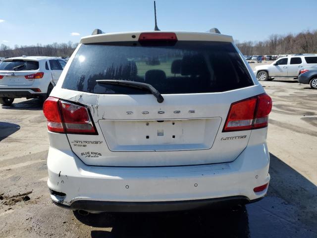 3C4PDDDG2ET150140 - 2014 DODGE JOURNEY LIMITED WHITE photo 6