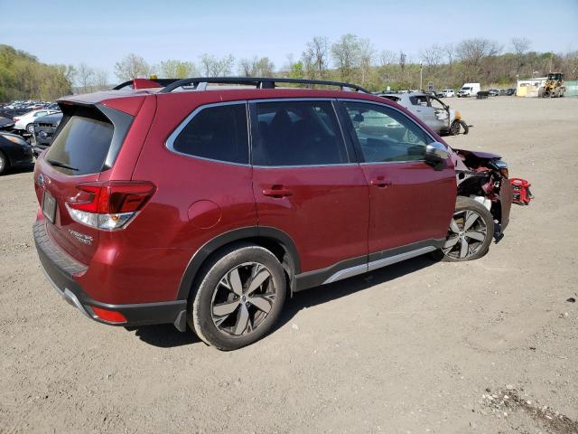 JF2SKAXC5MH521944 - 2021 SUBARU FORESTER TOURING 红色 照片 3