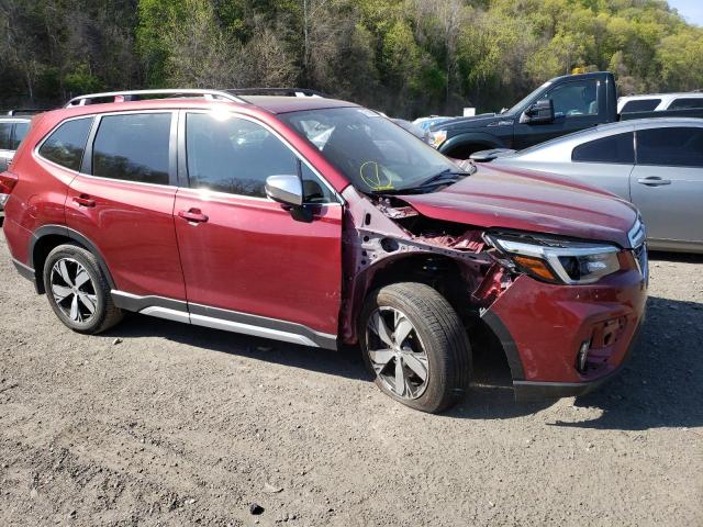 JF2SKAXC5MH521944 - 2021 SUBARU FORESTER TOURING RED photo 4