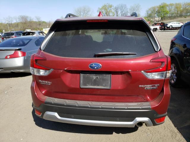 JF2SKAXC5MH521944 - 2021 SUBARU FORESTER TOURING 红色 照片 6