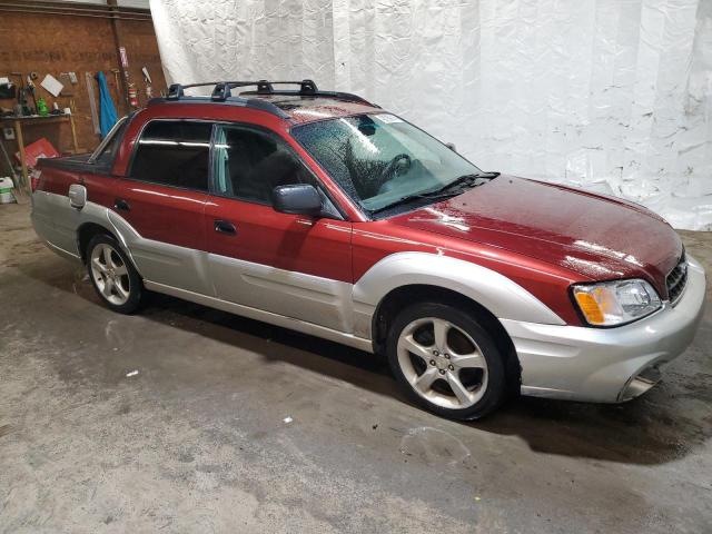 4S4BT62C037113481 - 2003 SUBARU BAJA SPORT BURGUNDY photo 4