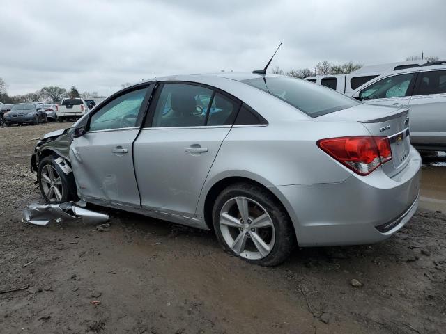 1G1PE5SB4E7111024 - 2014 CHEVROLET CRUZE LT SILVER photo 2