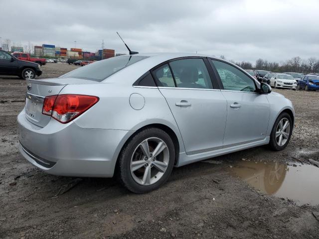 1G1PE5SB4E7111024 - 2014 CHEVROLET CRUZE LT SILVER photo 3