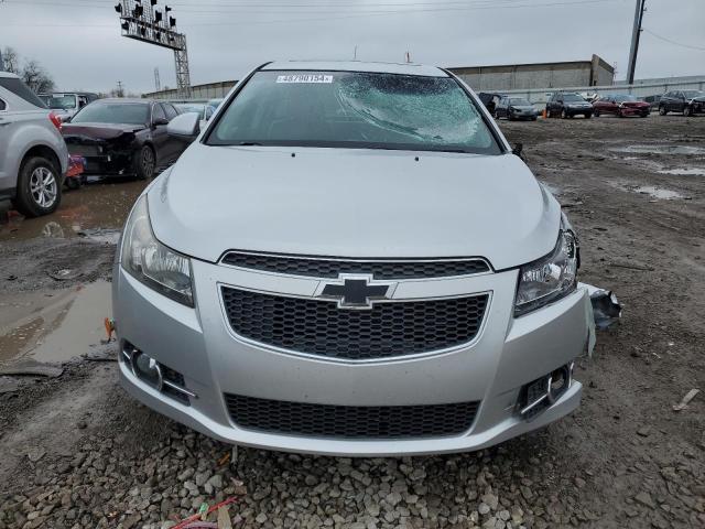 1G1PE5SB4E7111024 - 2014 CHEVROLET CRUZE LT SILVER photo 5