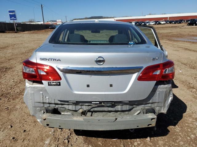 3N1AB7AP5KY304245 - 2019 NISSAN SENTRA S SILVER photo 6