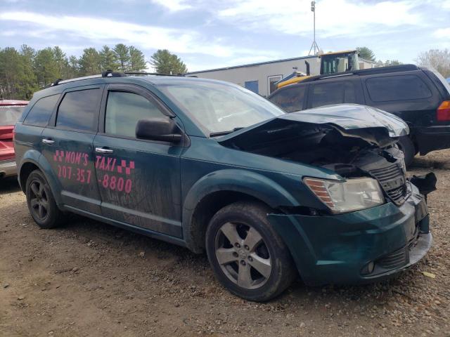 3D4GH67V99T543328 - 2009 DODGE JOURNEY R/T GREEN photo 4