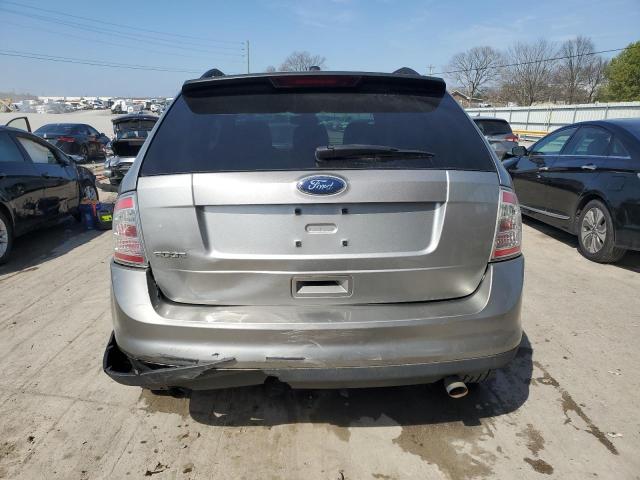 2FMDK36C08BA76385 - 2008 FORD EDGE SE SILVER photo 6