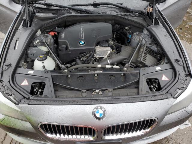 WBAXH5C51CDW10608 - 2012 BMW 528 XI GRAY photo 11