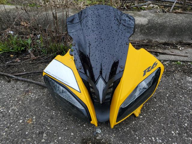 JYARJ16E48A008536 - 2008 YAMAHA YZFR6 YELLOW photo 9