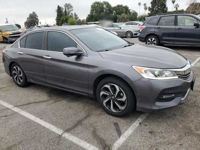 1HGCR2F89HA029919 - 2017 HONDA ACCORD EXL GRAY photo 4