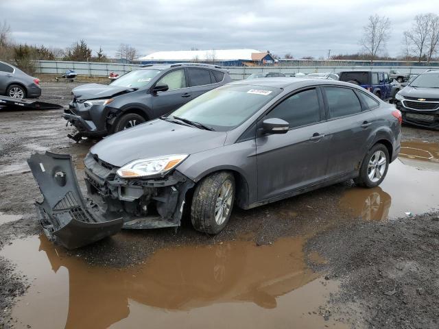 1FADP3F25EL449452 - 2014 FORD FOCUS SE GRAY photo 1