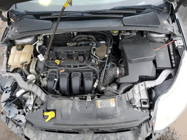 1FADP3F25EL449452 - 2014 FORD FOCUS SE GRAY photo 11