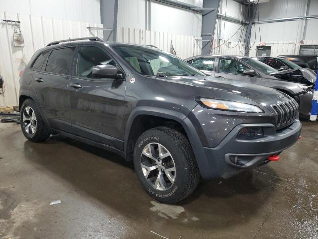1C4PJMBS6FW786085 - 2015 JEEP CHEROKEE TRAILHAWK GRAY photo 4