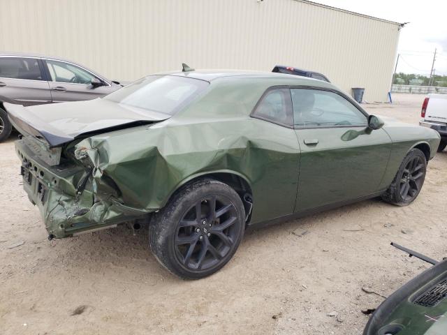 2C3CDZAGXMH555951 - 2021 DODGE CHALLENGER SXT GREEN photo 3