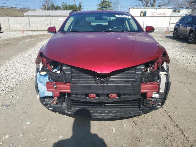 3LN6L2GK4ER810514 - 2014 LINCOLN MKZ RED photo 5