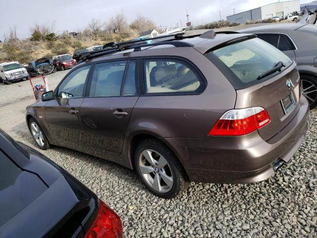 WBANN73556CN03289 - 2006 BMW 530 XIT BROWN photo 2