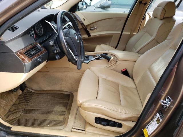 WBANN73556CN03289 - 2006 BMW 530 XIT BROWN photo 7