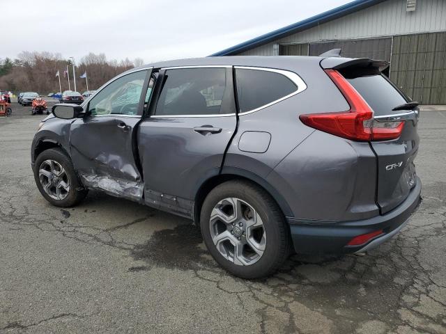 7FARW2H80JE043515 - 2018 HONDA CR-V EXL GRAY photo 2