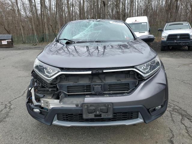 7FARW2H80JE043515 - 2018 HONDA CR-V EXL GRAY photo 5