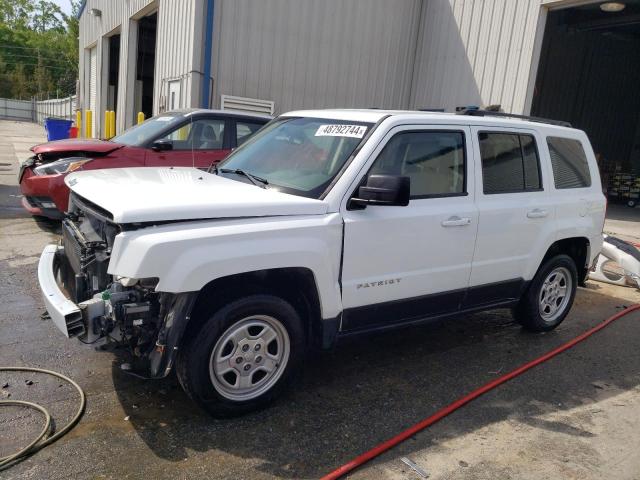 1C4NJPBB0FD186215 - 2015 JEEP PATRIOT SPORT WHITE photo 1