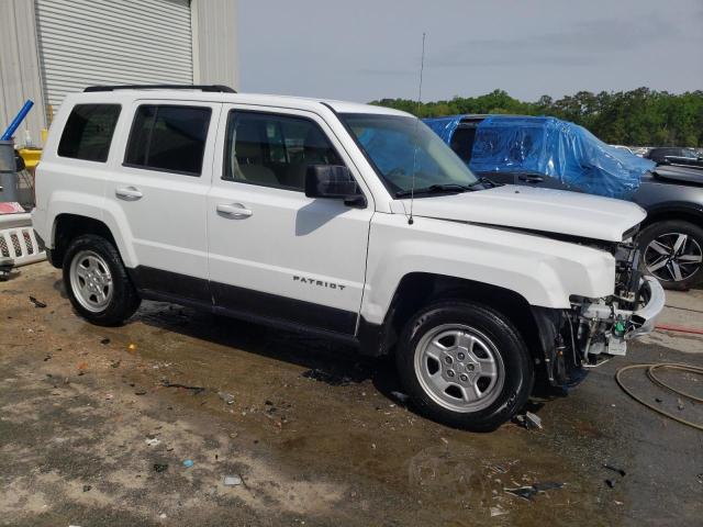 1C4NJPBB0FD186215 - 2015 JEEP PATRIOT SPORT WHITE photo 4