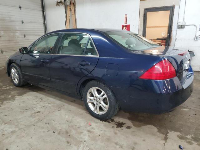 1HGCM56316A135198 - 2006 HONDA ACCORD SE BLUE photo 2