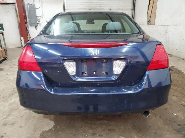 1HGCM56316A135198 - 2006 HONDA ACCORD SE BLUE photo 6