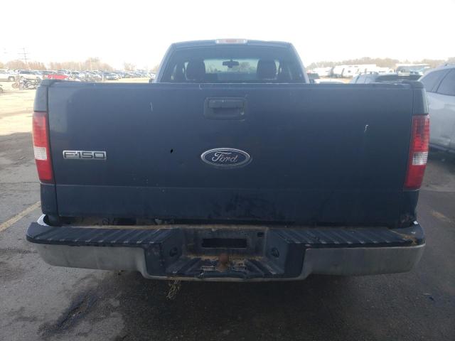 1FTRF12W85NA63015 - 2005 FORD F150 BLUE photo 6