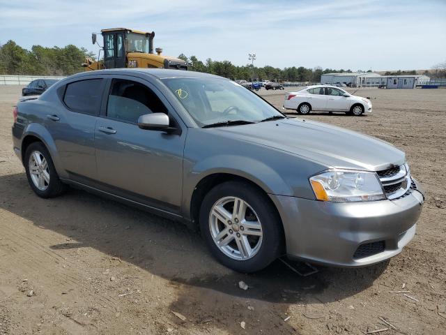 1C3CDZCB0CN196200 - 2012 DODGE AVENGER SXT GRAY photo 4