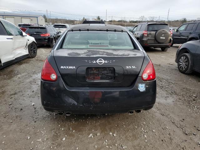 1N4BA41E44C810331 - 2004 NISSAN MAXIMA SE BLACK photo 6