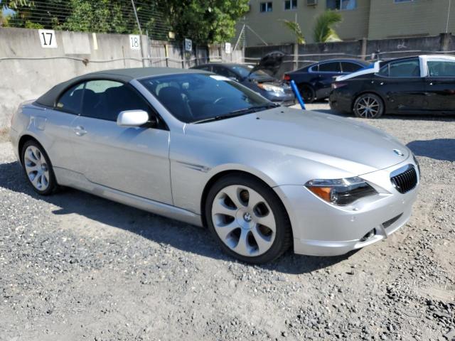 WBAEK13537CN83540 - 2007 BMW 650 I SILVER photo 4