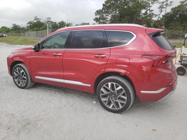 5NMS5DAL6PH550310 - 2023 HYUNDAI SANTA FE CALLIGRAPHY RED photo 2