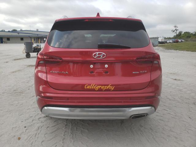 5NMS5DAL6PH550310 - 2023 HYUNDAI SANTA FE CALLIGRAPHY RED photo 6