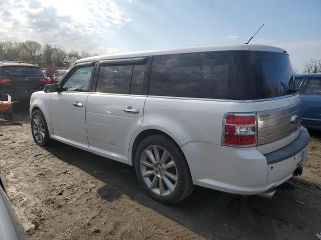 2FMHK6DT7BBD02967 - 2011 FORD FLEX LIMITED WHITE photo 2