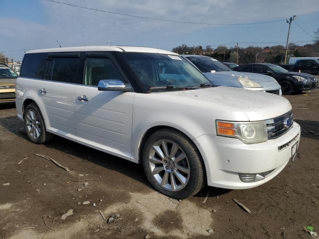 2FMHK6DT7BBD02967 - 2011 FORD FLEX LIMITED WHITE photo 4