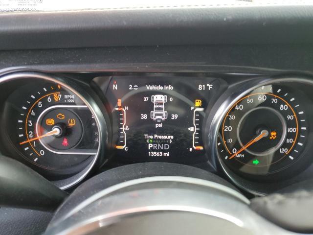 1C4HJXEGXNW105292 - 2022 JEEP WRANGLER U SAHARA BLACK photo 9