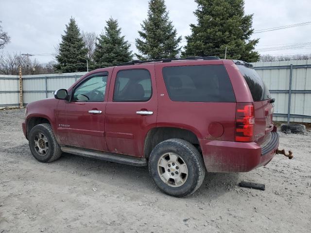 1GNFK13007J305001 - 2007 CHEVROLET TAHOE K1500 RED photo 2