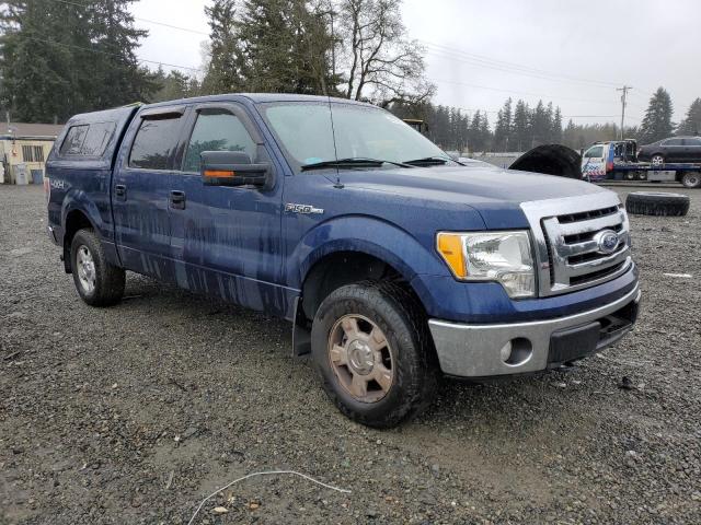 1FTFW1EVXAFD80787 - 2010 FORD F150 SUPERCREW BLUE photo 4