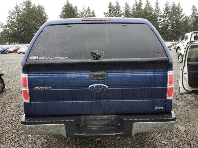 1FTFW1EVXAFD80787 - 2010 FORD F150 SUPERCREW BLUE photo 6