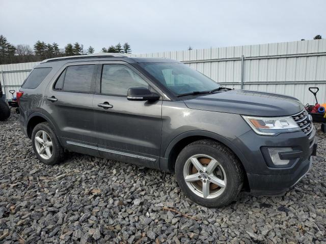 1FM5K8D8XHGD47591 - 2017 FORD EXPLORER XLT GRAY photo 4