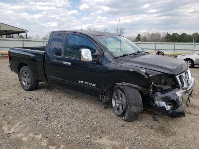 1N6BA06B95N525659 - 2005 NISSAN TITAN XE BLACK photo 4